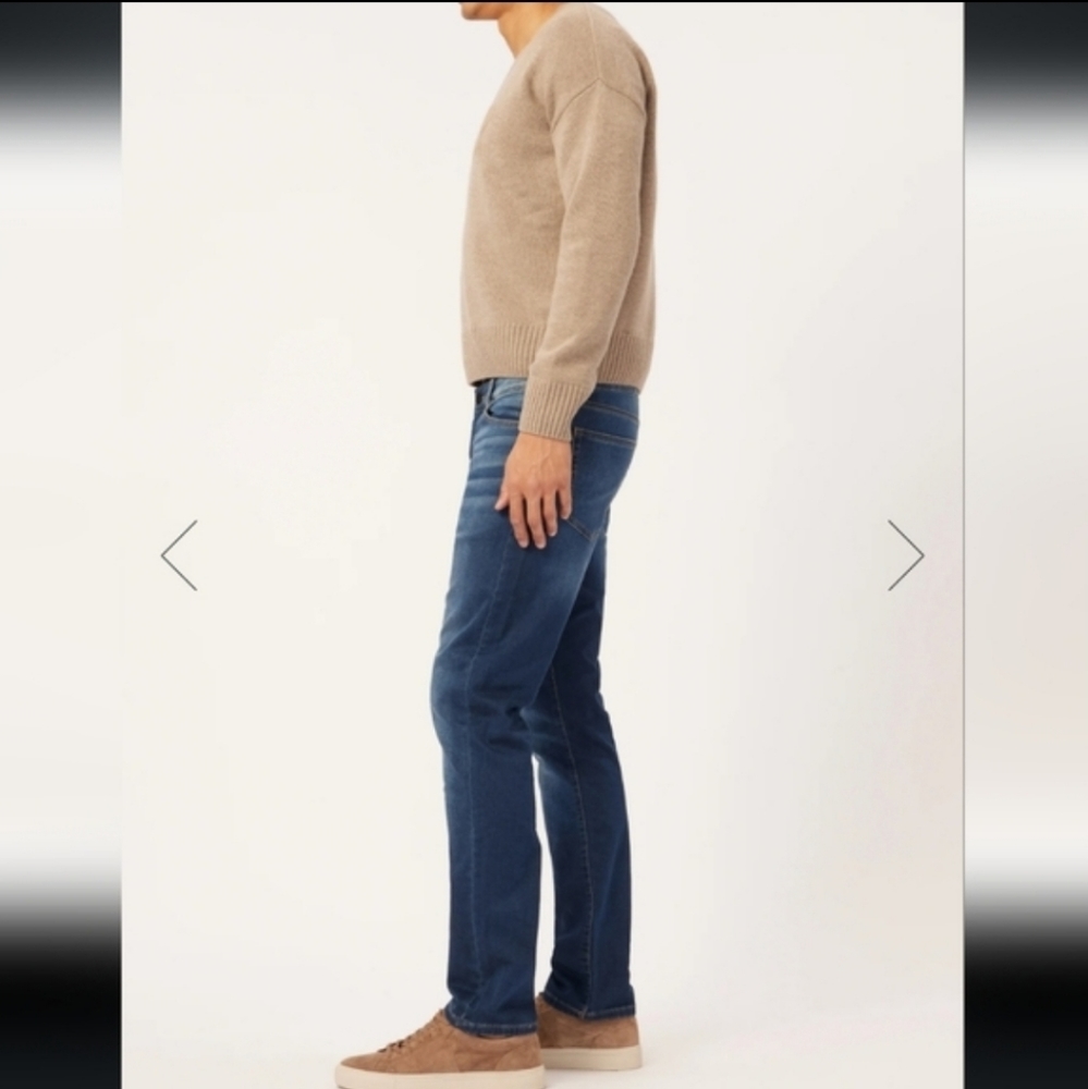❤️ DL1961 RUSSELL SLIM STRAIGHT JEANS, 32 - Picture 4 of 13
